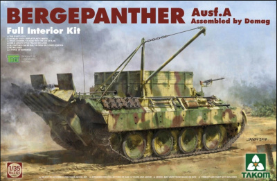SLEVA  210,-Kč 15%DISCOUNT - Bergepanther Ausf. A Assembled by Demag 1:35 - Takom