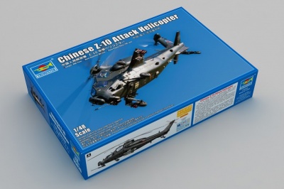 SLEVA 210,-Kč 20% DISCOUNT - Chinese Z-10 Attack Helicopte 1/48 - Trumpeter