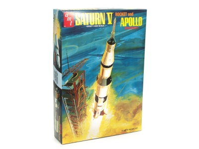 SLEVA 214,-Kč 25%DISCOUNT - SATURN V ROCKET 1:200 - AMT