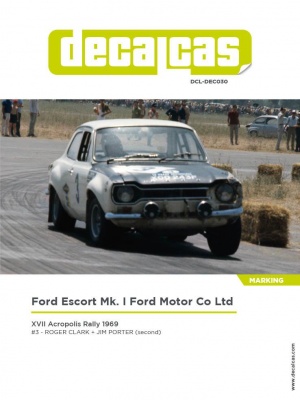 SLEVA 22% DISCOUNT - Ford Escort RS 1600Mk I. - Decalcas