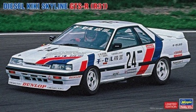 SLEVA 222,-Kč 30% DISCOUNTNissan Diesel Kiki Skyline GTS-R (R31)1/24 - Hasegawa