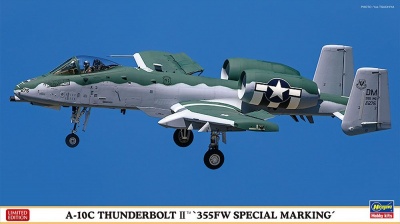 SLEVA  225,-Kč  30% DISCOUNT -  A-10C THUNDERBOLT II™ “355FW SPECIAL MARKING” 1/72 - Hasegawa