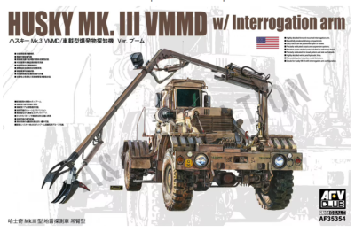 SLEVA  240,- Kč 15%DISCOUNT - Husky Mk. III VMMD with Interrogation Arm 1/35 - AFV Club
