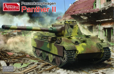 SLEVA 240,-Kč 20% DISCOUNT - Panther II (2in1) 1/35 - Amusing Hobby