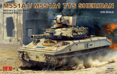 SLEVA 245,-Kč 20% DISCOUNT - M551A1/ M551A1 TTS Sheridan - RFM