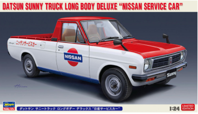 SLEVA 248,- Kč 30%  DISCOUNT - Datsun Sunny Truck Long Body Deluxe 1/24 - Hasegawa