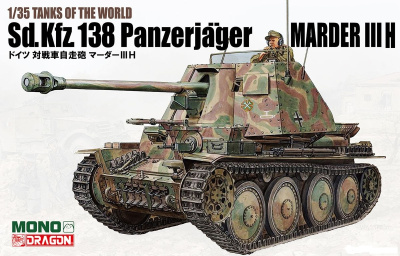 SLEVA 249,.-Kč 20% DISCOUNT - Sd.Kfz.138 Panzerjager Marder III Ausf.H 1:35 - Dragon