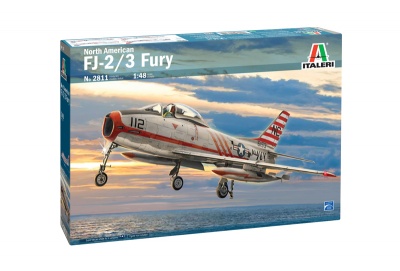 SLEVA 25% DISCOUNT - North American FJ-2/3 Fury 1:48 - Italeri