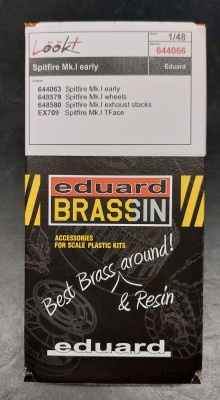 SLEVA  25% DISCOUNT - Spitfire Mk. I raná verze LööKplus 1/48 - Eduard