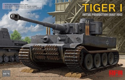 SLEVA 270,-Kč Discount 22% - Tiger I Initial Production Early 1943 1/35 - R.F.M.
