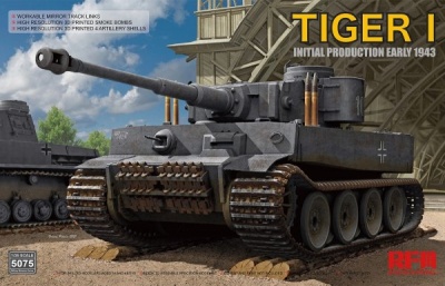 SLEVA 270,-Kč Discount 22% - Tiger I Initial Production Early 1943 1/35 - R.F.M.