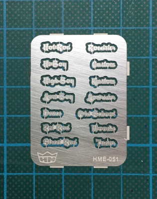 SLEVA 30% DISCOUNT - Chrome emblem set - Highlight Model Studio