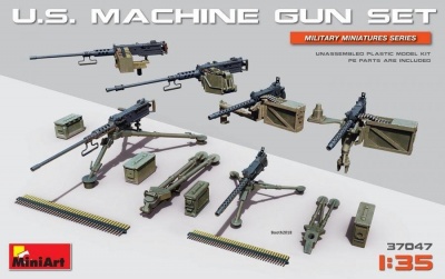 SLEVA 30% DISCOUNT - U.S. Machine Gun Set 1/35 – MiniArt