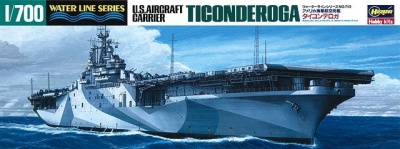 SLEVA  30% DISCOUNT - U.S.S. Aircraft Carrier Ticonderoga (1:700) - Hasegawa