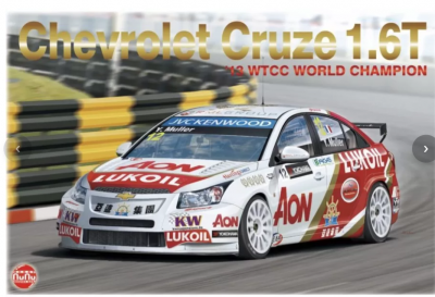 SLEVA 31% DISCOUNT - Chevrolet Cruze 1.6T '13 WTCC World Champion Racing Series 1/24 - NuNu Models