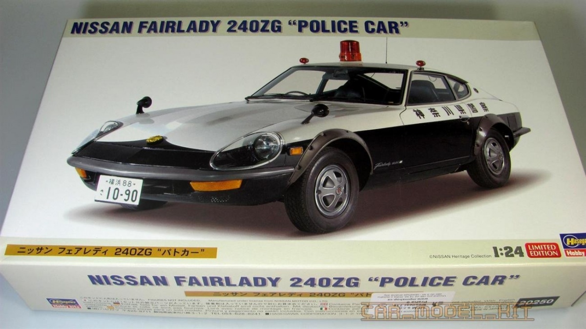 Tamiya Nissan Fairlady 240ZG Car Model Kit (Scale 1:24)