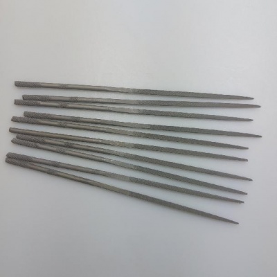 SLEVA 50% DISCOUNT - Pilníky HRANATÉ  5mm 10 ks - MAXX