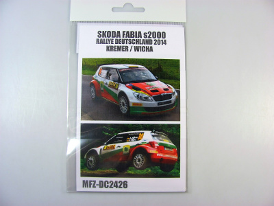 SLEVA 81,-Kč 21% DISCOUNT - Skoda Fabia S2000 Rally Deutschland 2014 - MF-Zone-SLEVA-SALE-10%