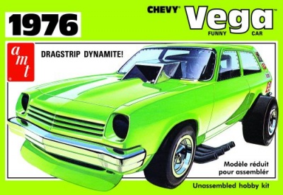Sleva-Discount- CHEVY VEGA FUNNY CAR 1976 1:25 - AMT
