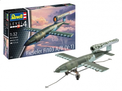 SLEVA - DISCOUNT - Fieseler Fi103 A/B V-1 (1:32) Plastic ModelKit raketa 03861 - Revell