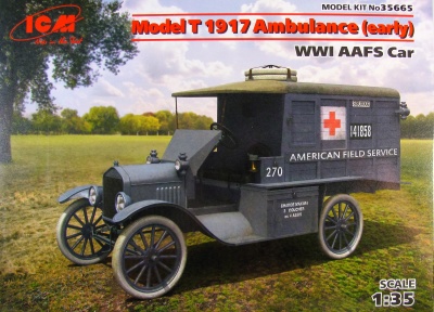 SLEVA - DISCOUNT - Model T 1917 Ambulance - ICM