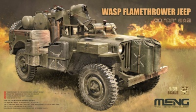SLEVA  DISCOUNT - Wasp Flamethrower Jeep 1:35 - Meng