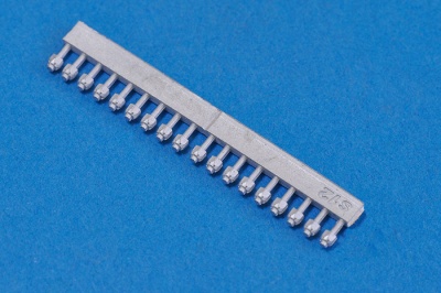 Slotted hexagon head nut-S [54 pieces] 1/24 - Model Factory Hiro