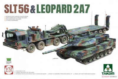 SLT56 & Leopard 2 A7 1/72 - Takom