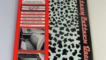35%SLEVA  35% DISCOUNT - Comp. Fiber Decal Cow Pattern - Scale Motorsport