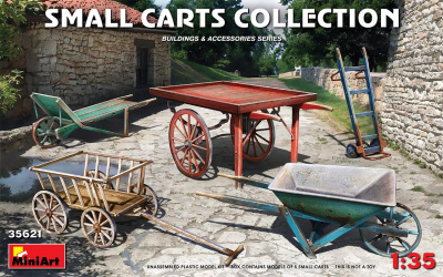 Small Carts Collection - Miniart 1/35 - Mini Art