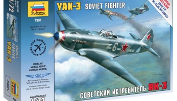 Snap Kit letadlo 7301 - Yak-3 Soviet Fighter (1:72)