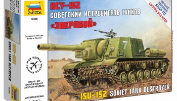 Snap Kit military 5026 - Self Propelled Gun ISU-152 (1:72)