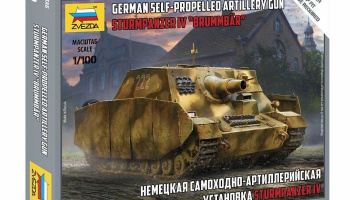 Snap Kit - Sturmpanzer IV "Brummbär" (1:100) - Zvezda
