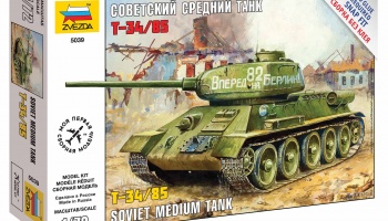 Snap Kit tank 5039 - T-34/85 (1:72) - Zvezda