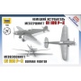 Snap Kit letadlo 7302 - Messerschmitt B-109 F2 (1:72) – Zvezda