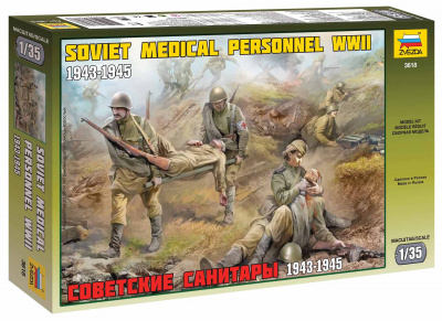 Soviet Medical Personnel WWII (1:35) - Zvezda