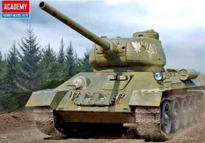 Soviet Medium Tank T-34-85 “Ural Tank Factory No. 183”  (1:35) - Academy