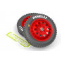 Speedline snow wheels set for Lancia Delta S4 1/24 - Decalcas