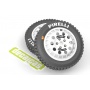 Speedline snow wheels set for Lancia Delta S4 1/24 - Decalcas