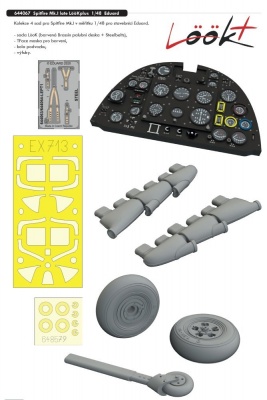 Spitfire Mk. I pozdní verze LööKplus 1/48 - Eduard