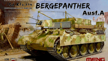 Sd.Kfz.179 Bergpanther Ausf A German Armored Recovery Vehicle 1:35 - Meng