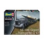 SS-100 Gigant + Transporter + V2 (1:72) Plastic Model Kit military 03310 - Revell