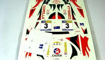 SLEVA 80,-Kč Discount 25% - Toyota Corolla WRC "Caltex" #3 Bates Australia 2000 1/24 - Studio27