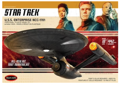 Star Trek Discovery USS Enterprise NCC-1701 1/1000 - Polar Lights