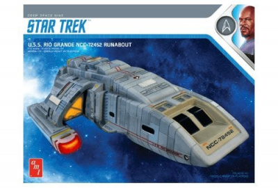 Star Trek DS9 Rio Grande Runabout 1:72 Scale Model Kit - AMT
