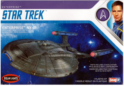 Star Trek Enterprise NX-01 Snap 2T 1/1000 - Polar Lights