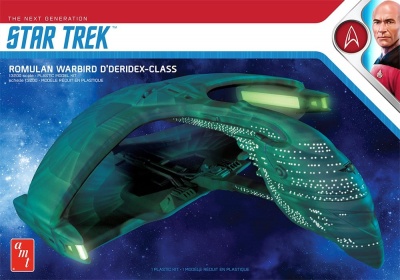 Star Trek The Next Generation Romulan Warbird D'Deridex Class Battle Cruiser 1/3200 - AMT