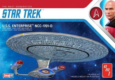 Star Trek The Next Generation USS Enterprise NCC1701D (Snap) 1/2500 - AMT