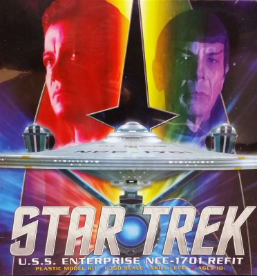 Star Trek U.S.S. Enterprise Refit NCC-1701 1:350- Polar Lights
