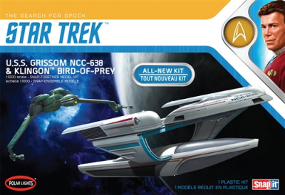 Star Trek U.S.S. Grissom / Klingon Bird of Prey 1:1000 - Polar Lights